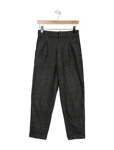 Pre-owned Dior High-rise Straight Leg Jeans In Multi