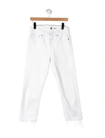 Pre-owned Dior High-rise Straight Leg Jeans In Multicolor