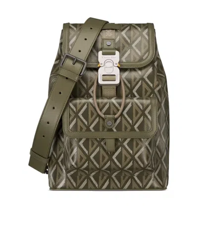 Dior Hit The Road Shoulder Bag In Green