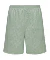 Dior Homme All-over Patterned Shorts In Gray