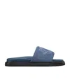 Dior Homme Aqua Slip-on Sandals In Blue