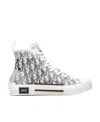 Dior Homme B23 High-top Sneakers In White