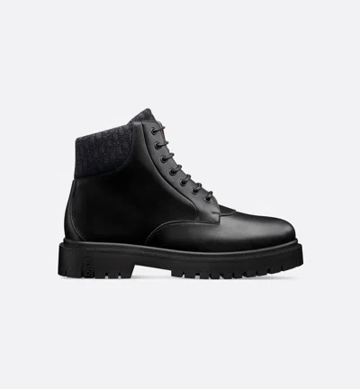 Dior Homme Black Leather Boots