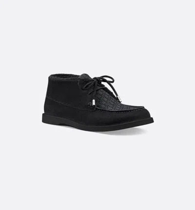Dior Homme Black Leather Boots Foot Ankle