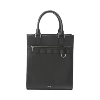 Pre-owned Dior Homme Black Leather Tote Bag ()