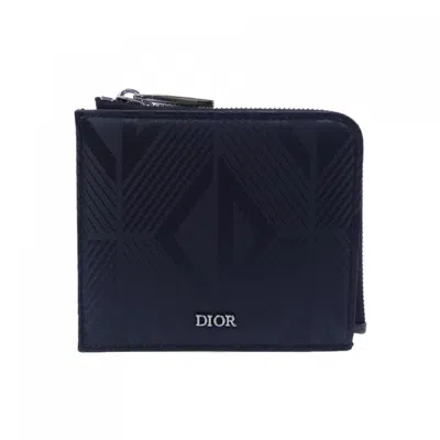 Pre-owned Dior Homme Black Wallet (bi-fold) ()