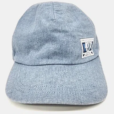 Pre-owned Dior Homme Blue Cotton Cap