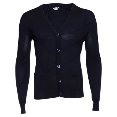 Pre-owned Dior Homme, Blue Wool Cardigan