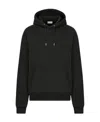 Dior Homme Cd Icon Drawstring Hoodie In Black