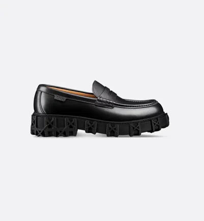 Dior Homme Chunky-sole Leather Loafer In Multi
