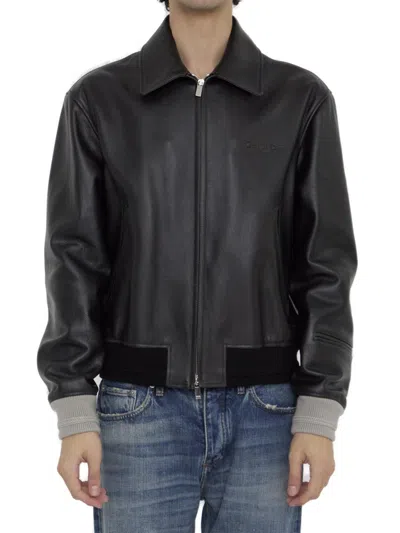 Dior Homme Couture Zip In Black