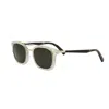 Dior Blacksuit S14i 87c0 Crystal Transparent Sunglasses