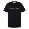 Dior Homme Embroidered Logo Printing Short Sleeve Black