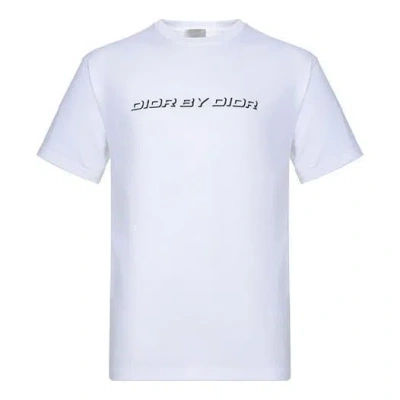 Dior Homme Embroidery Logo Printing Male White