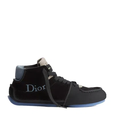 Dior Homme Flat Shoes In Blue