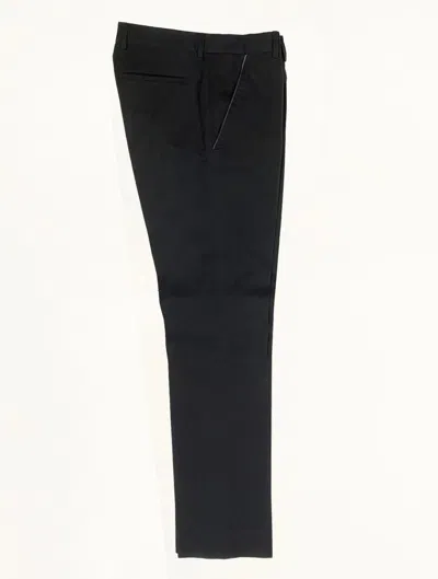 Pre-owned Dior Homme Hedi Slimane A/w04 Black Pants Leather Details