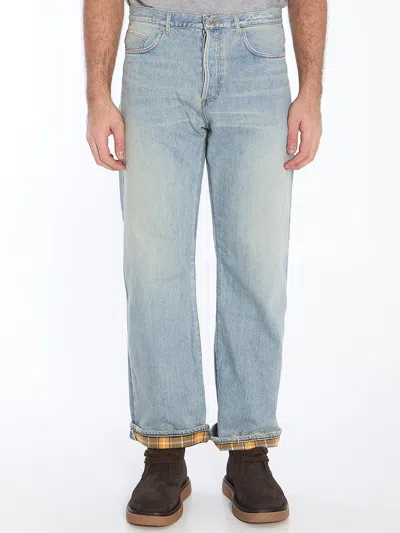 Dior Homme Heritage Jeans In Blue