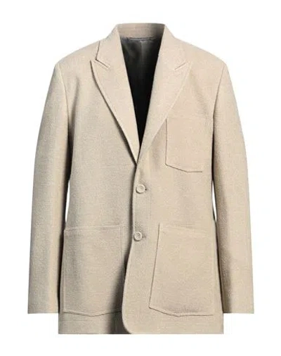 Dior Homme Man Blazer Beige Size 38 Virgin Wool, Polyamide, Elastane