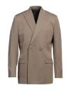 Dior Homme Man Blazer Light Brown Size 40 Virgin Wool