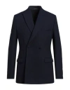 Dior Men Oblique Vigin Wool And Mohair Blazer In Blue