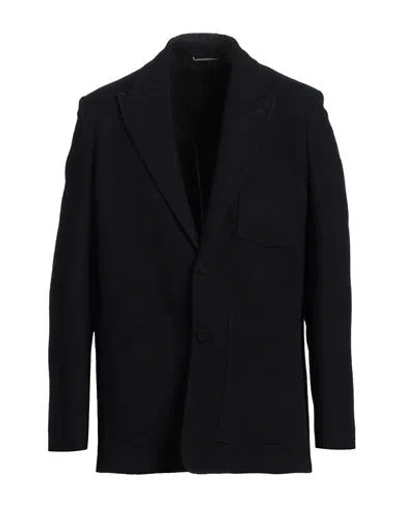 Dior Homme Man Blazer Navy Size 38 Virgin Wool, Polyamide, Elastane