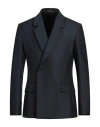 Dior Homme Man Blazer Navy Size 42 Wool, Mohair Wool, Silk In Navy