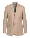 Dior Homme Man Blazer Sand Size 40 Cashmere, Silk In Neutral