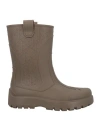 Dior Homme Man Boot Khaki Size 8 Rubber In Beige