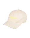 Dior Cotton Blend Logo Hat With Rigid Visor In Beige