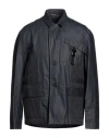 Dior Homme Man Jacket Lead Size 40 Cotton, Cupro, Polyurethane In Grey