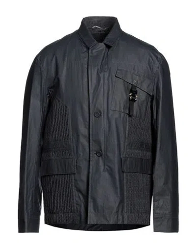 Dior Homme Man Jacket Lead Size 38 Cotton, Cupro, Polyurethane In Grey