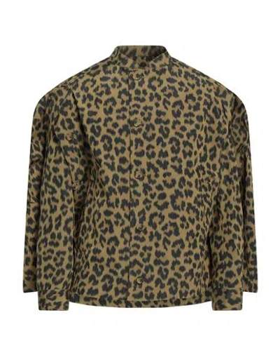 Dior Homme Man Jacket Mustard Size 40 Polyester In Yellow