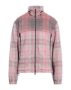 Dior Embroidered Jacket With Detachable Hood In Pink