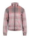 Dior Fall/winter 2023 Men's Pink And Purple Linen Blend Jacket In Pink