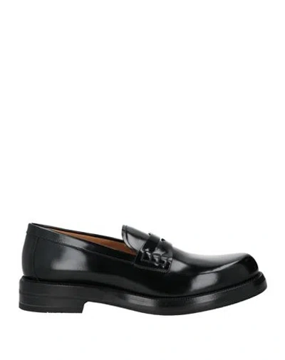 Dior Homme Man Loafers Black Size 12 Leather