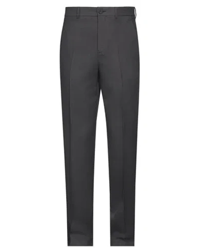 Dior Homme Man Pants Lead Size 34 Wool In Grey