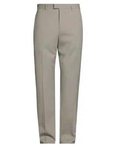Dior Homme Man Pants Light Grey Size 34 Virgin Wool, Linen In Gray