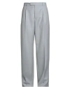 Dior Homme Man Pants Light Grey Size 34 Wool, Mohair Wool