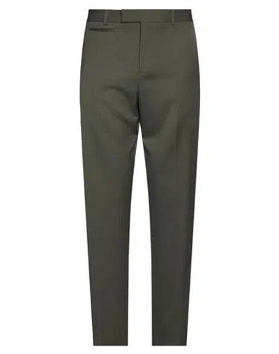Dior Homme Man Pants Military Green Size 36 Virgin Wool