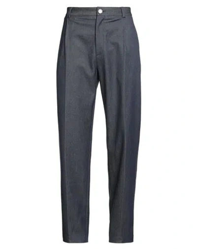 Dior Homme Man Pants Navy Size 34 Cotton, Cashmere, Polyamide, Elastane
