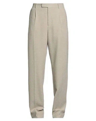 Dior Homme Man Pants Taupe Size 30 Virgin Wool, Polyamide, Elastane