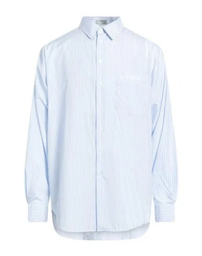 Dior Homme Man Shirt Sky Blue Size 16 Cotton