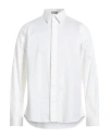 Dior Homme Man Shirt White Size 17 Cotton