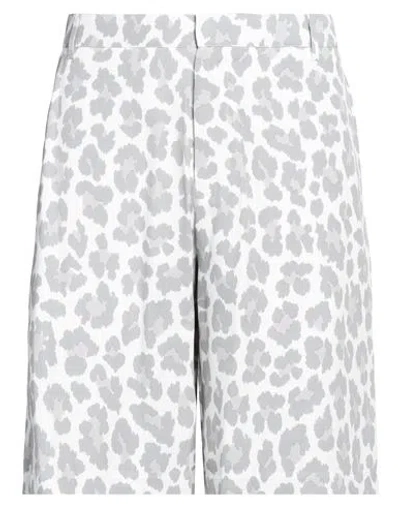 Dior Homme Man Shorts & Bermuda Shorts Grey Size 36 Viscose