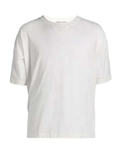 Dior Homme Man T-shirt Off White Size Xl Cotton, Polyester