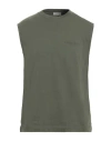 DIOR DIOR HOMME MAN TANK TOP MILITARY GREEN SIZE M COTTON