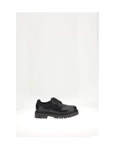 Dior Homme Men Lace Up Oblique Shoes In Black
