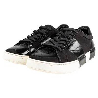 Pre-owned Dior Homme Men Sneakers Aw17 Men Shoes Size Eur41, Usa 7 ½, Uk 6 ½, S694 In Black