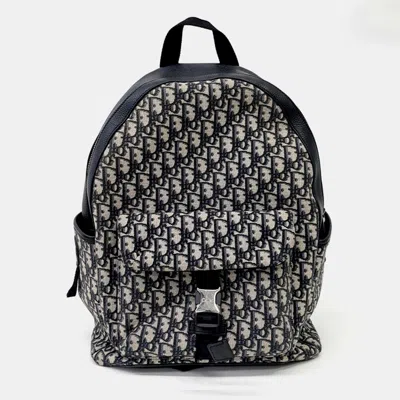 Pre-owned Dior Homme Oblique Backpack In Sand