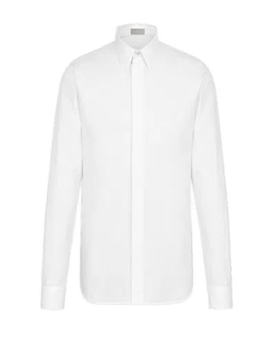 DIOR DIOR HOMME JACQUARD LONG-SLEEVED SHIRT
